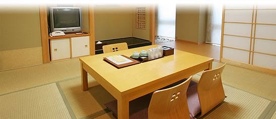 ホテルグランスパの和室